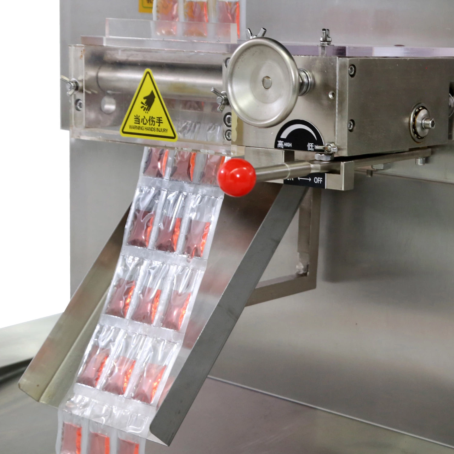 K-281CAS High speed continuous multi-lanes packing machine